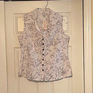 NEW White Sleeveless Top